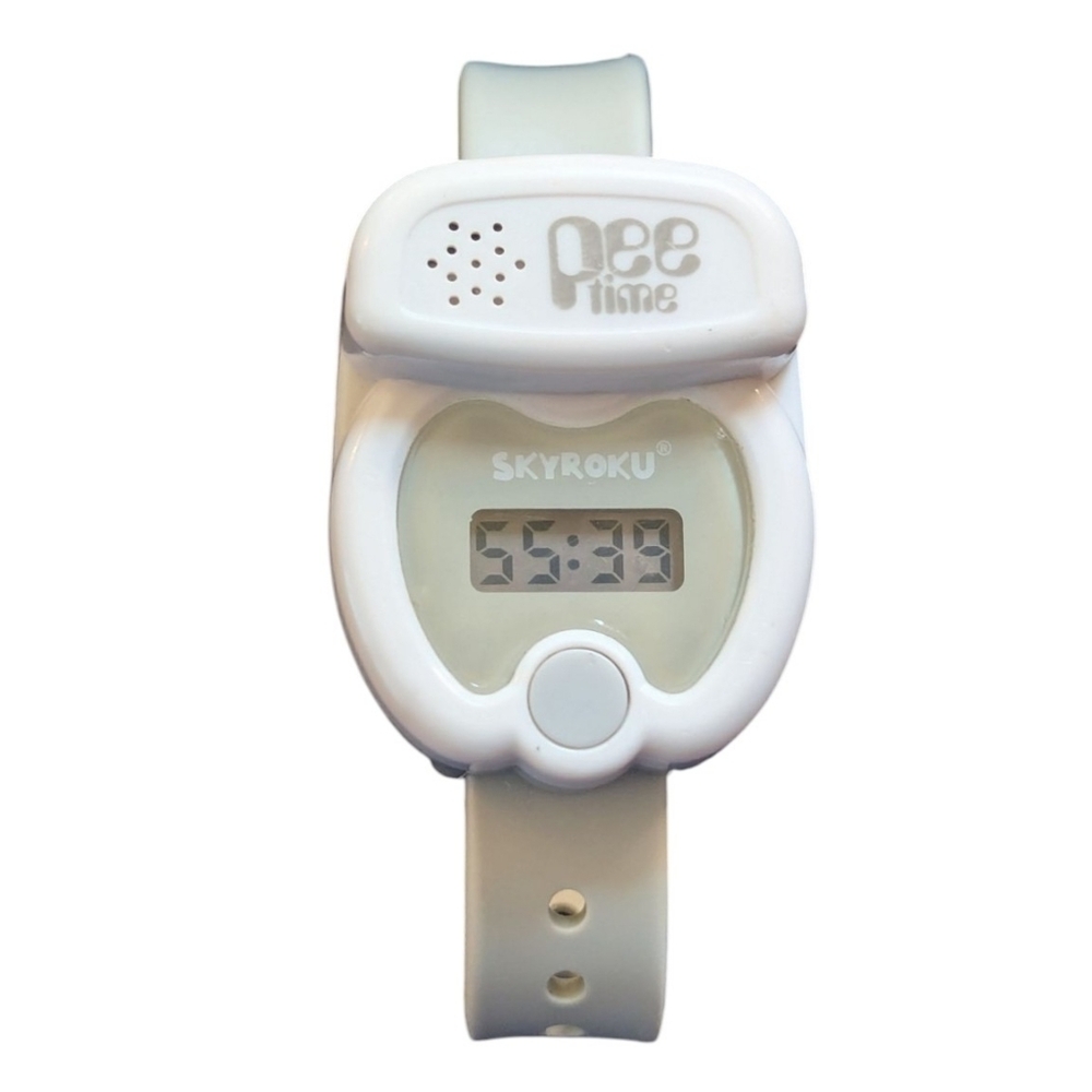 SKYROKU Silicone Potty Training Timer Watch with Flashing Lights & Music